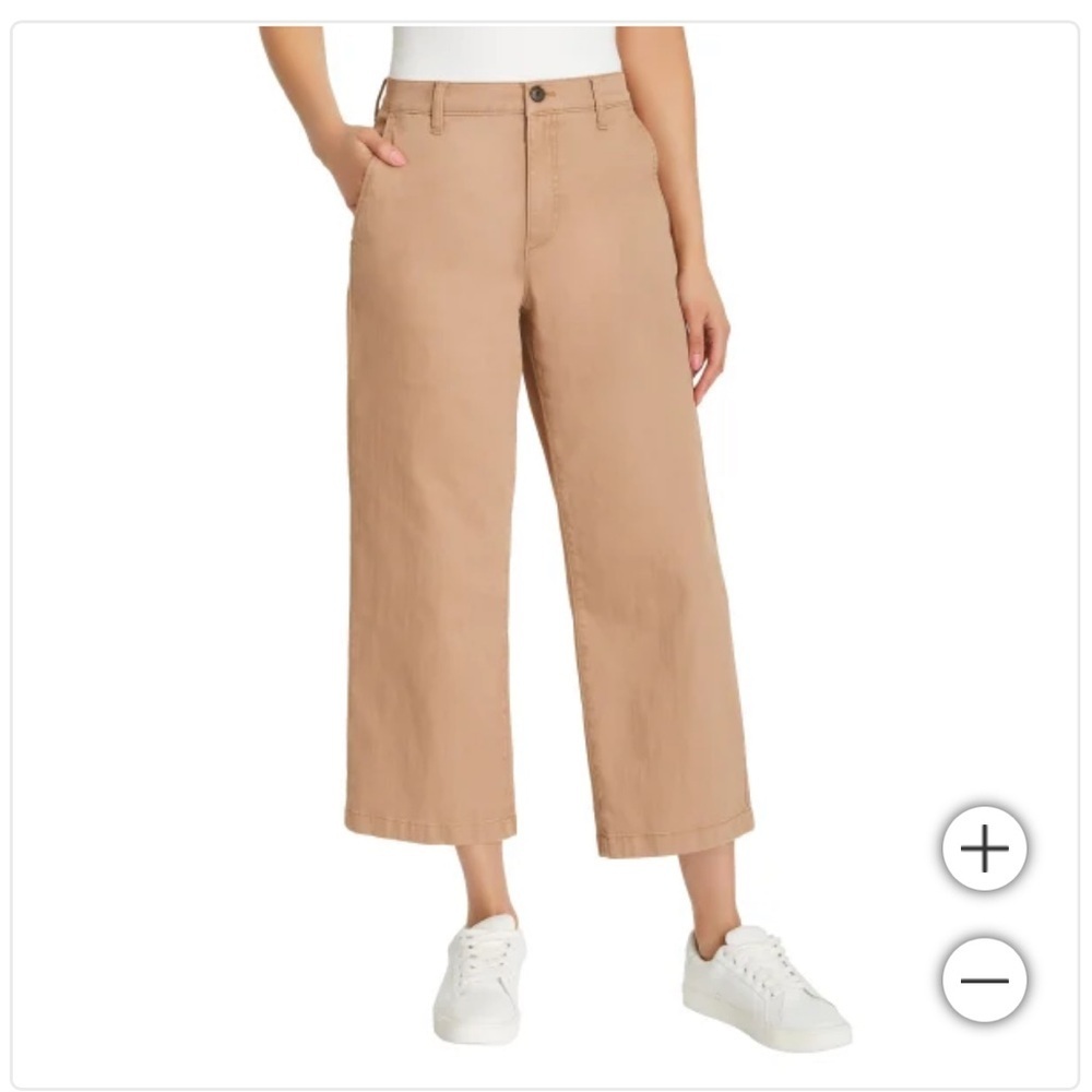 NWT Ella Moss Women's Wide Leg Crop Pant